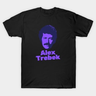 Alex trebek---retro style fanart T-Shirt